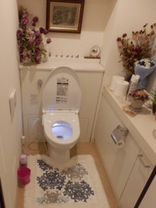 フロートデザインのトイレでスッキリキレイ フロートデザインのトイレでスッキリキレイ